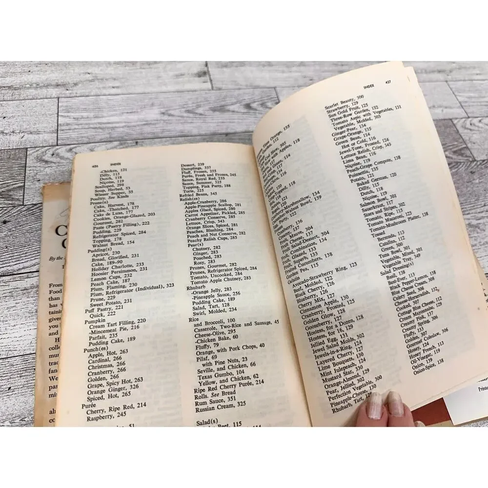 Vintage‎ 1968 Farm Journal's Cooking for Company Cookbook Recipes HCDJ